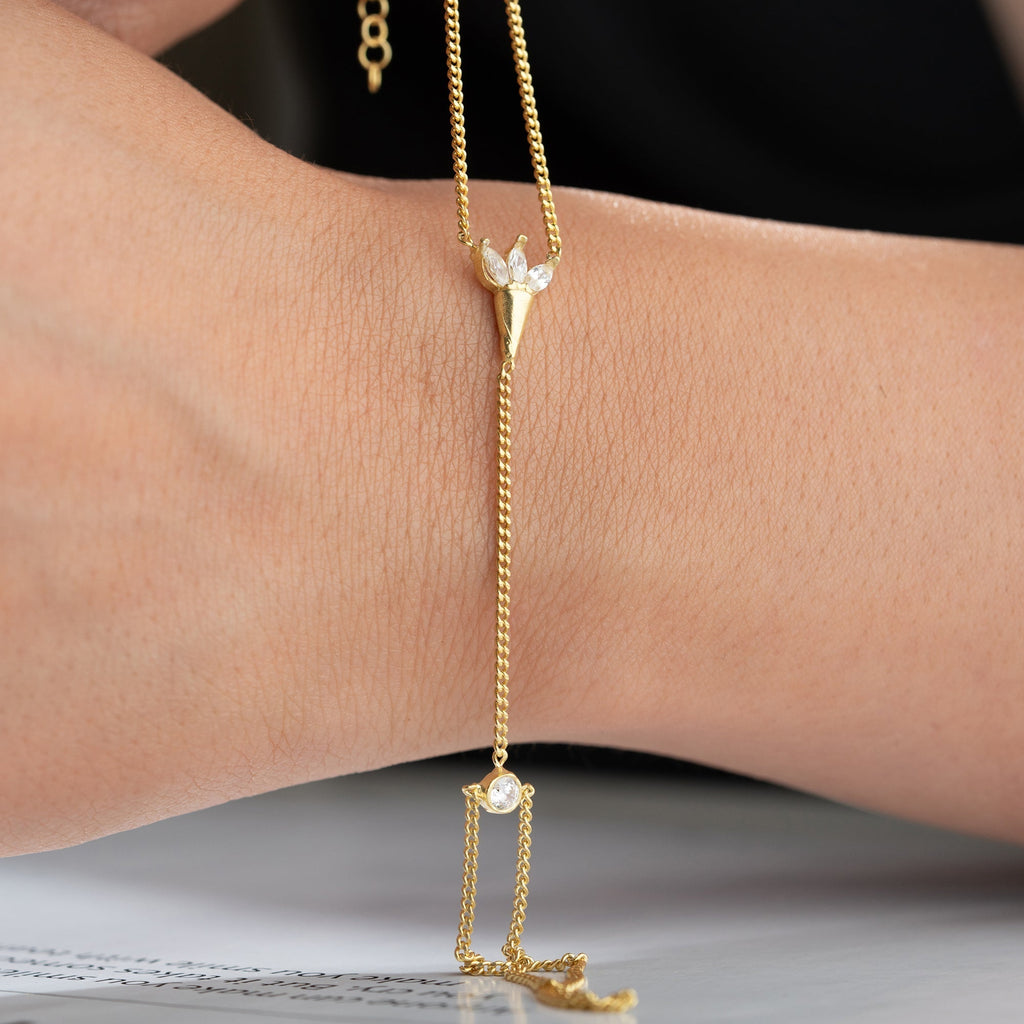 VIRI HANDKETTE aus 925 Silber - Eleganter Halskette - AURIME