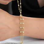 JORA HANDKETTE aus 925 Silber - Eleganter Halskette - AURIME