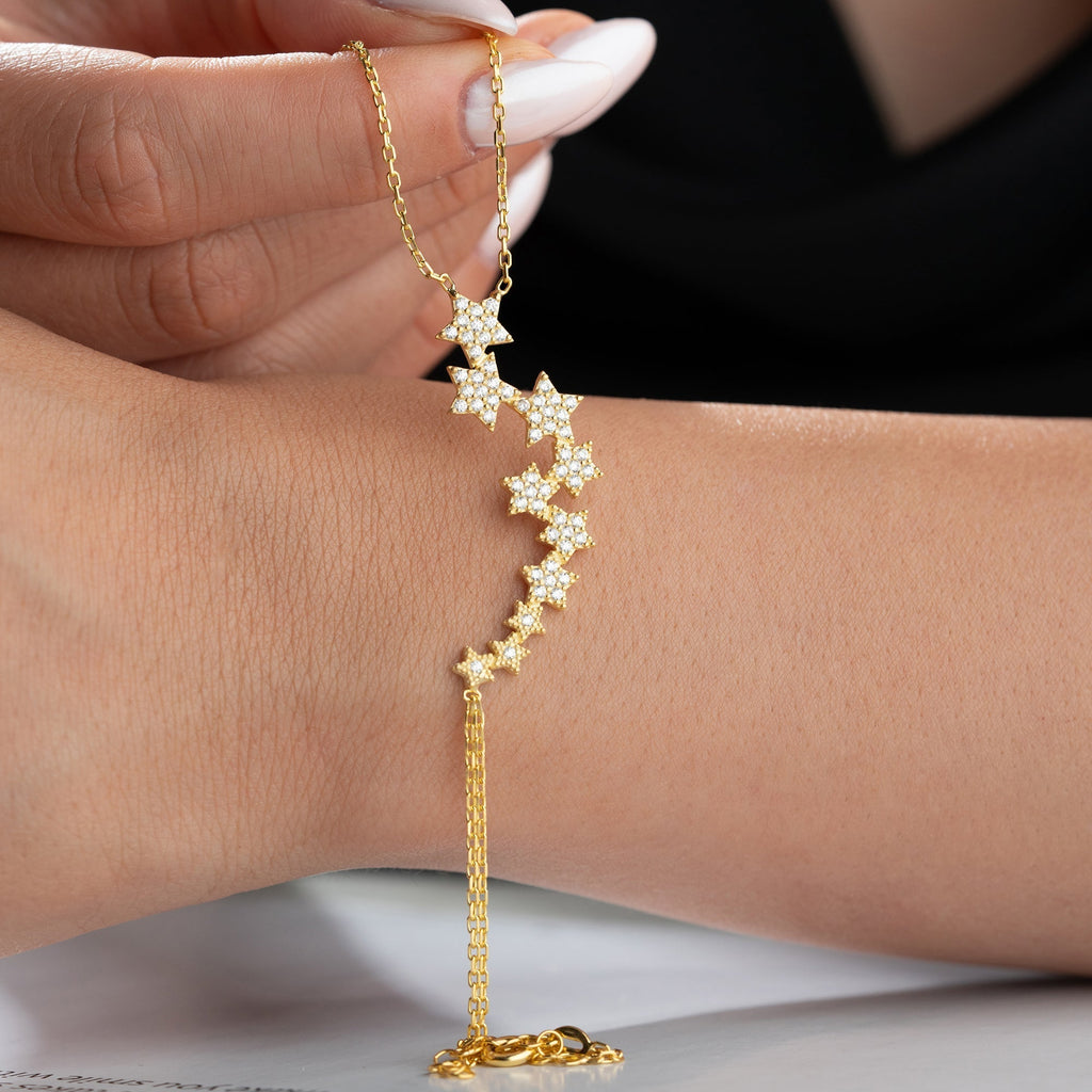 VIEA HANDKETTE aus 925 Silber - Eleganter Halskette - AURIME