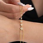 ORIE STERN HANDKETTE aus 925 Silber - Eleganter Halskette - AURIME
