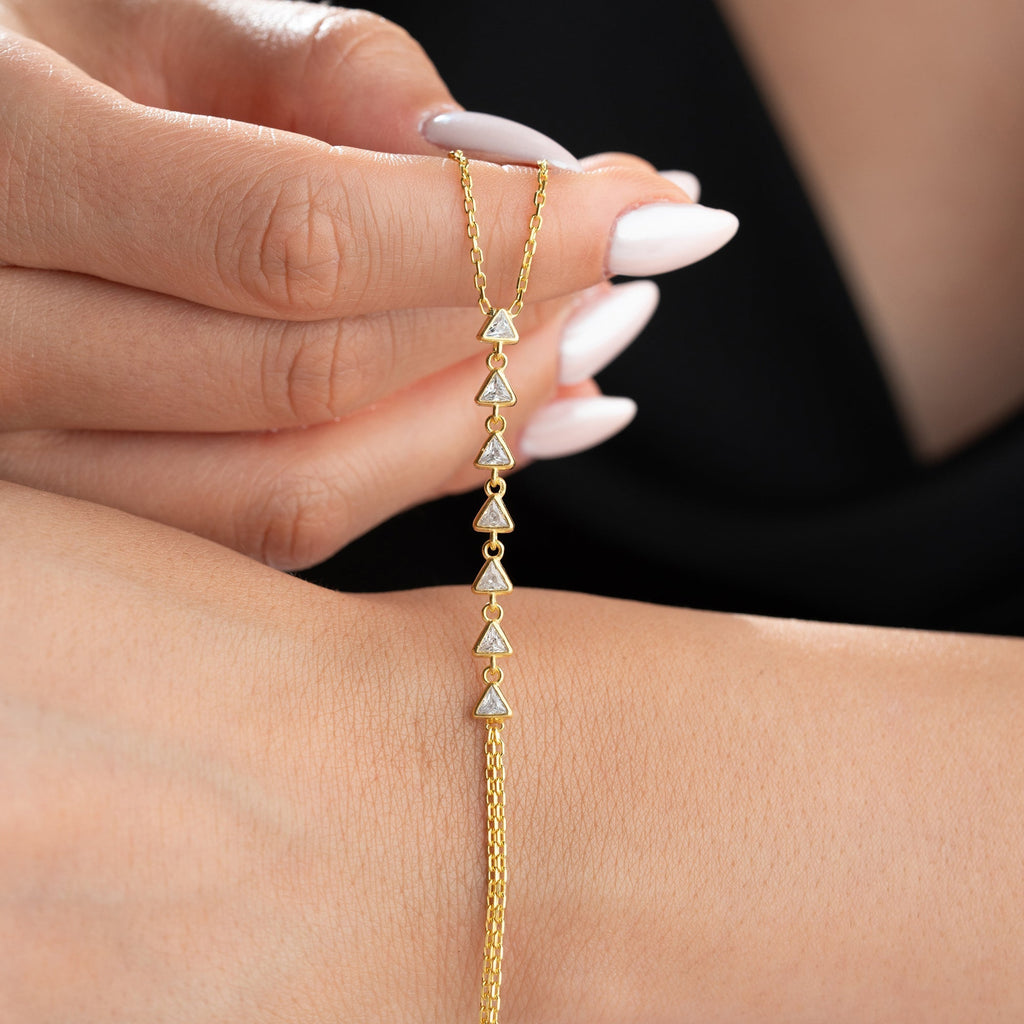 KALI HANDKETTE aus 925 Silber - Eleganter Halskette - AURIME