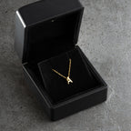 MINIMAL BUCHSTABEN HALSKETTE aus 925 Silber - Eleganter Halskette - AURIME