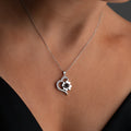 LIEBESBLÜTE HALSKETTE | 925 SILBER