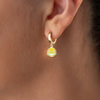 SMILEY OHRRINGE | 925 SILBER