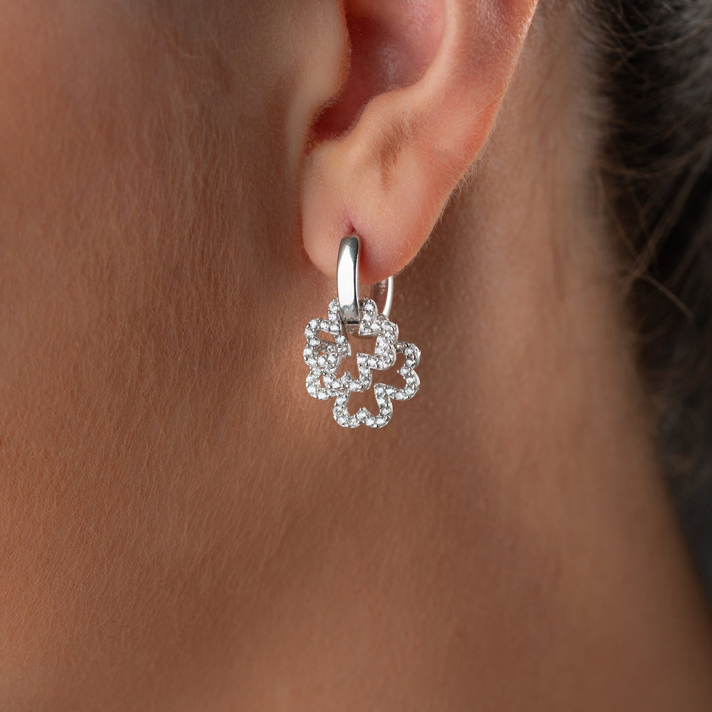 LILIE OHRRINGE | 925 SILBER