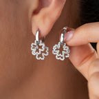 LILIE OHRRINGE | 925 SILBER
