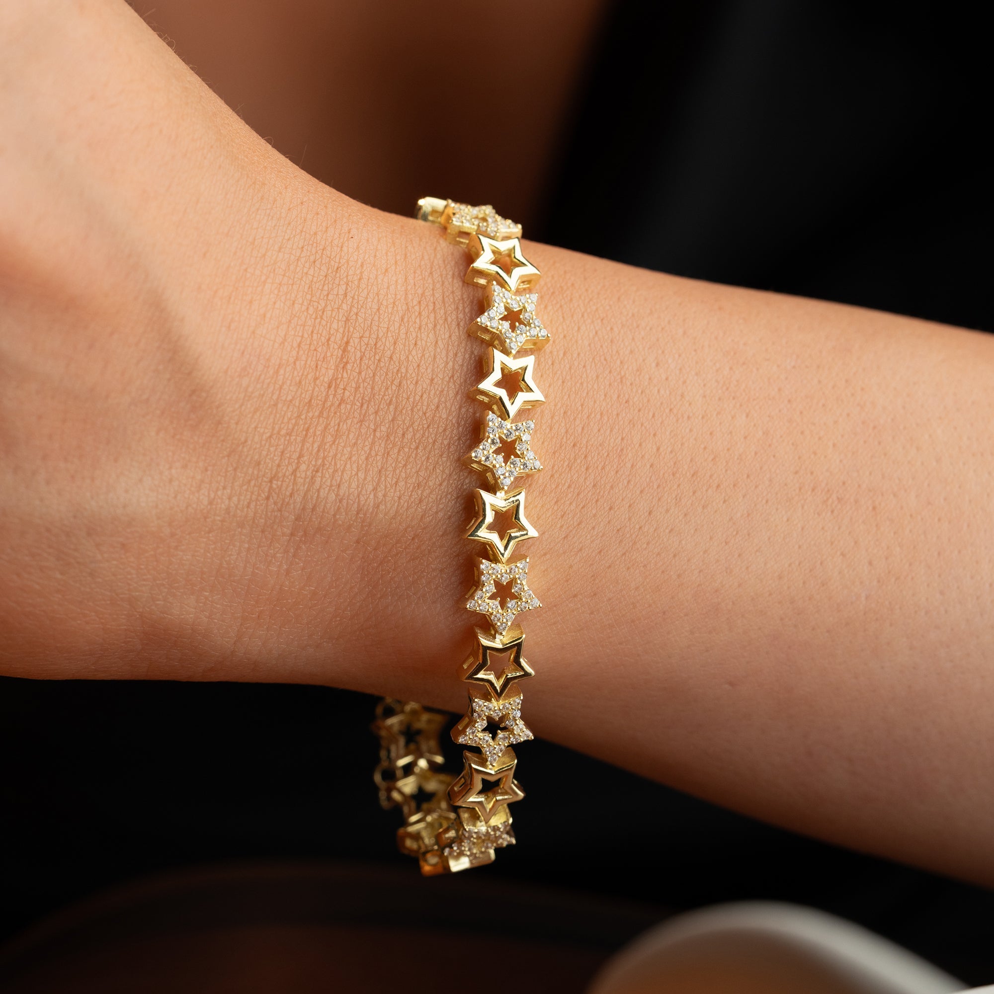 STAR ARMKETTE | 925 SILBER