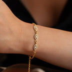 DIAMANT HALSKETTE | 925 SILBER