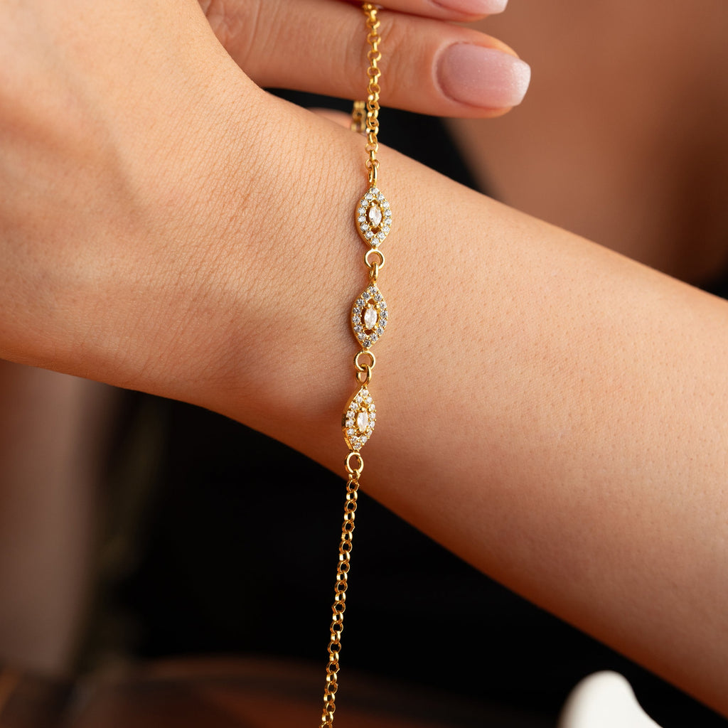 DIAMANT HALSKETTE | 925 SILBER