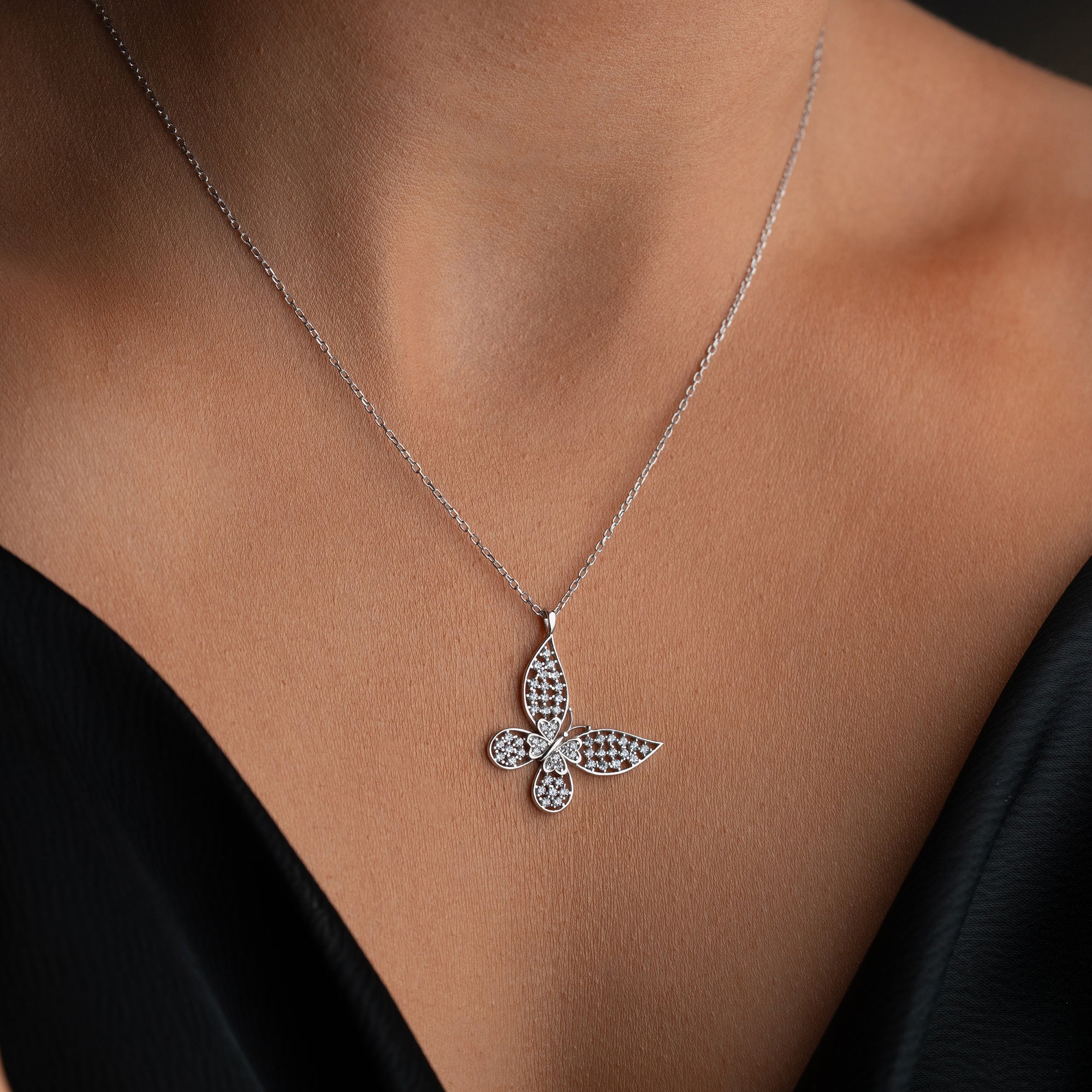 SCHMETTERLING HALSKETTE | 925 SILBER