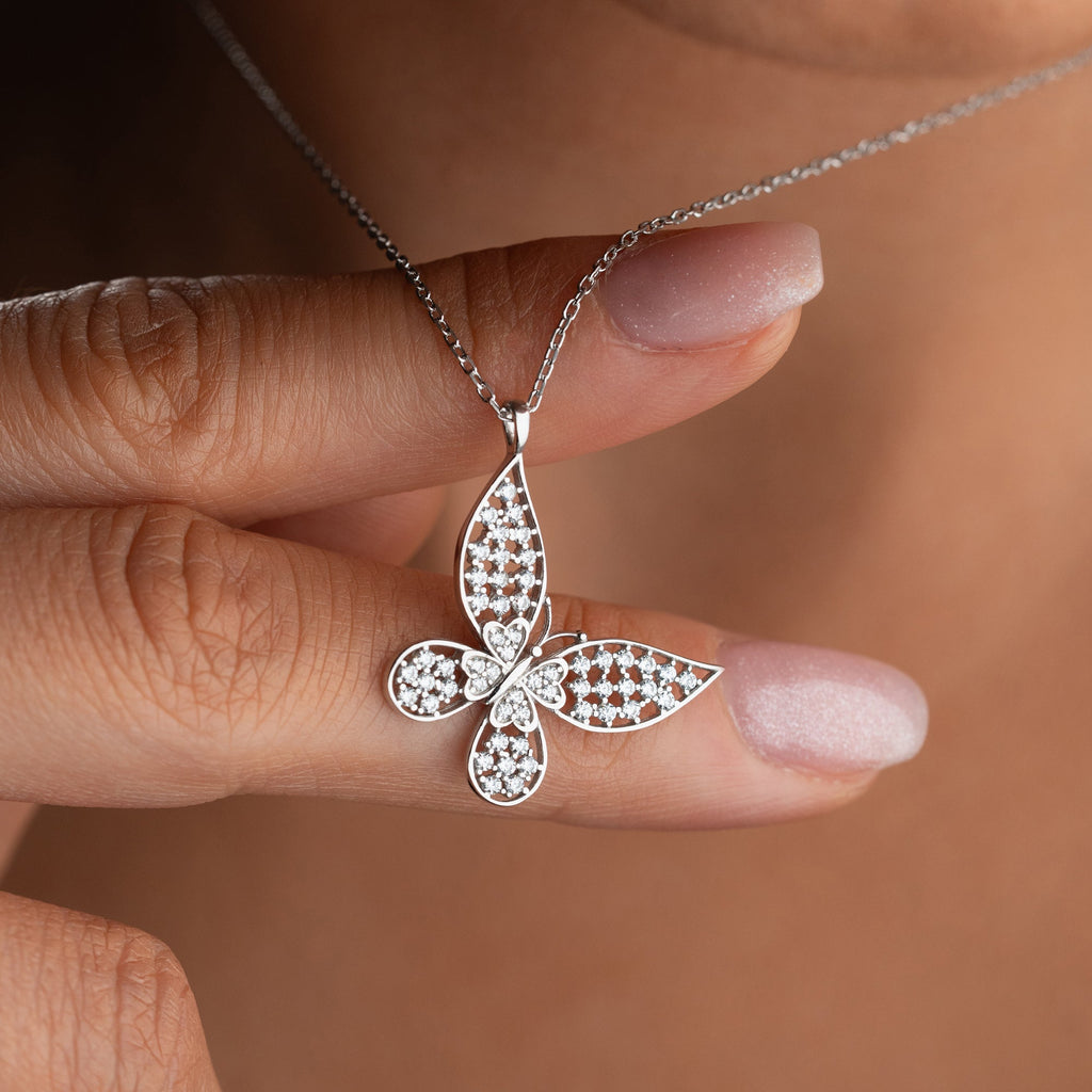 SCHMETTERLING HALSKETTE | 925 SILBER