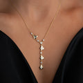 Y HALSKETTE MİT SCHMETTERLING | 925 SILBER