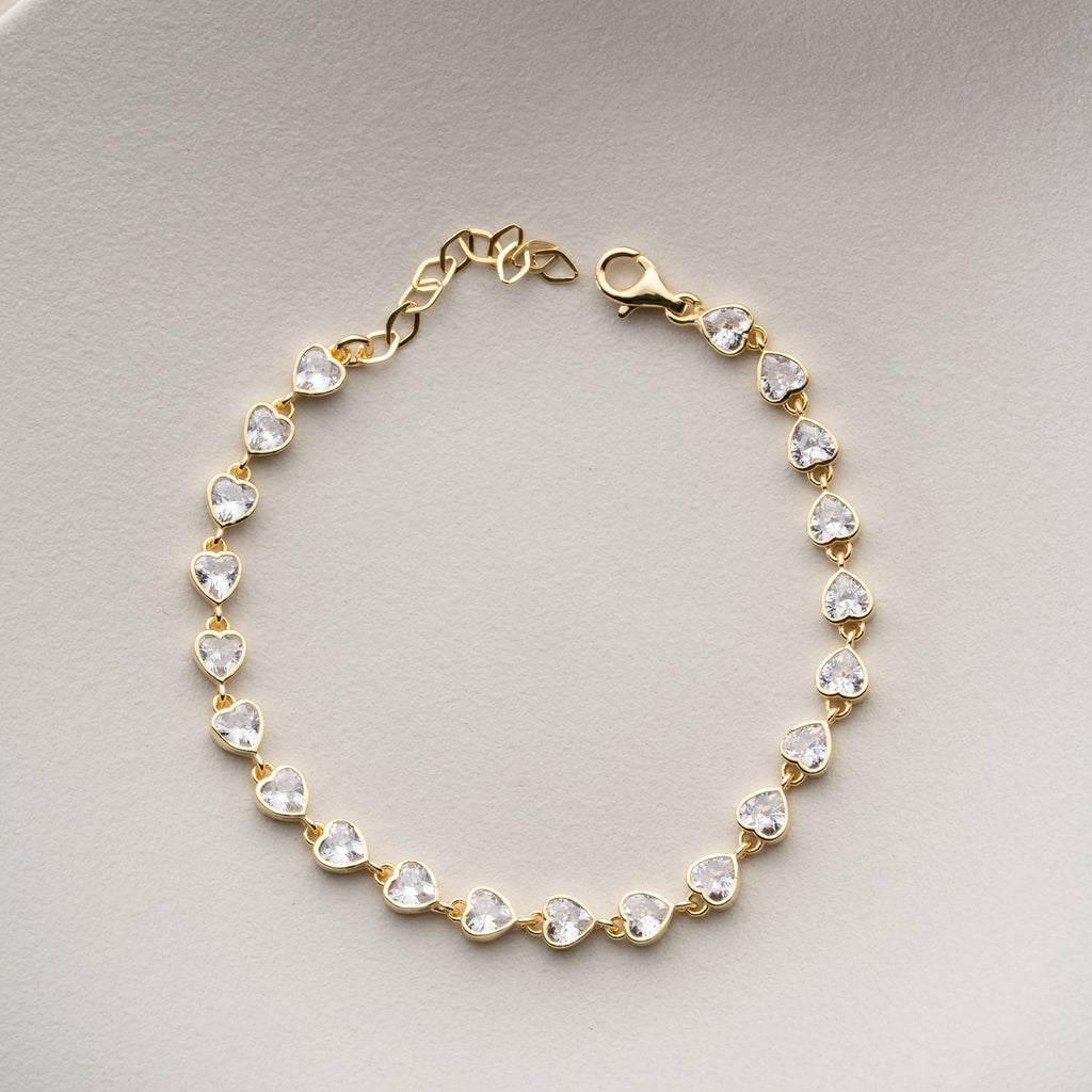 HERZ ARMKETTE II | 925 SILBER