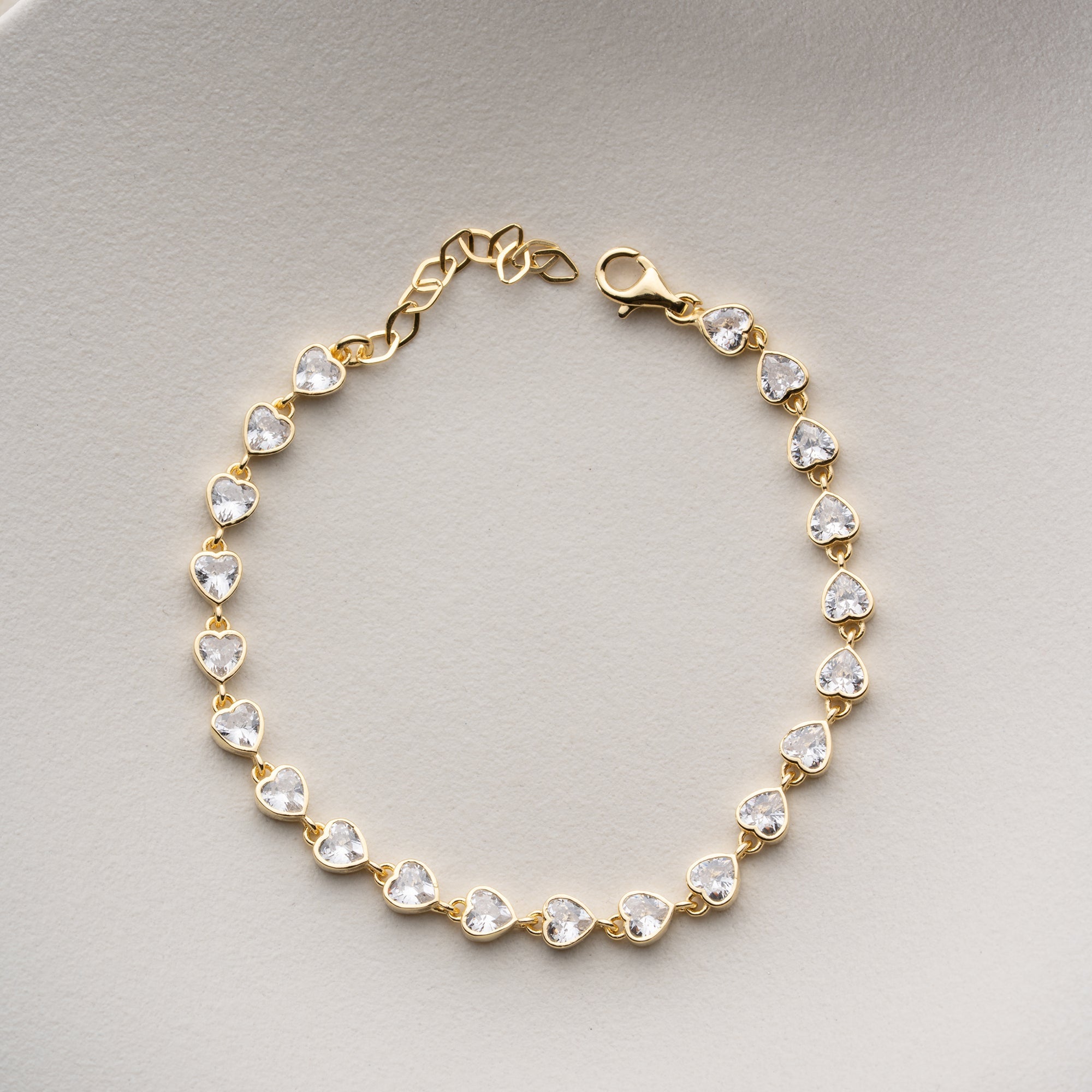 HERZ ARMKETTE II | 925 SILBER
