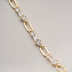FEIL ZIRKONIA ARMKETTE | 925 SILBER