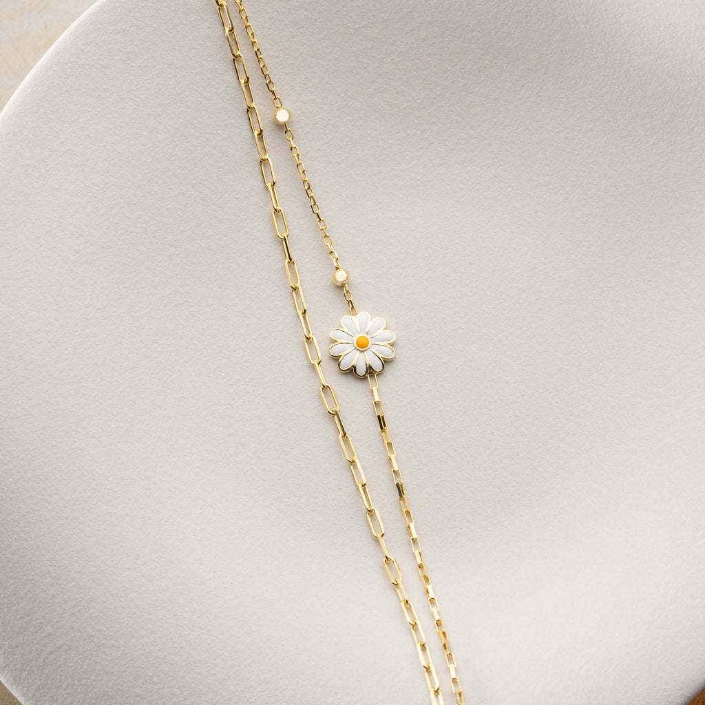 DUO DAISY ARMKETTE | 925 SILBER