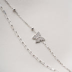 DUO BUTTERFLY ARMKETTE | 925 SILBER