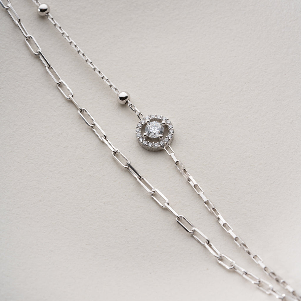 DUO SOLANA ARMKETTE | 925 SILBER