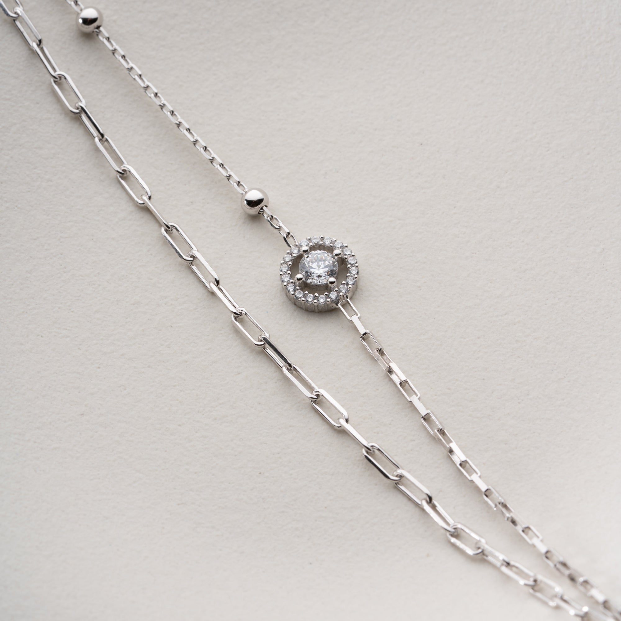 DUO SOLANA ARMKETTE | 925 SILBER