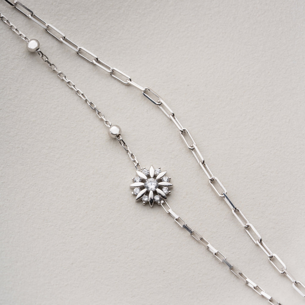 SONNE ARMKETTE | 925 SILBER