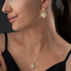 29 HALSKETTE OHRINGE SET  | 925 SILBER