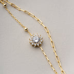 DUO SOLİTAR ARMKETTE | 925 SILBER