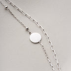 DUO STEMPEL  ARMKETTE | 925 SILBER