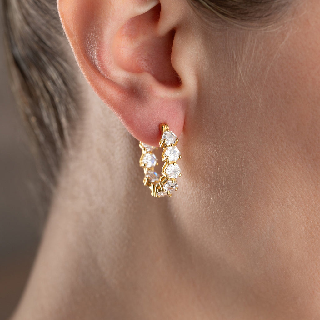 ORO OHRRINGE aus 925 Silber - Eleganter Ohrringe - AURIME