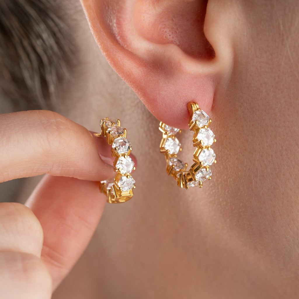 ORO OHRRINGE aus 925 Silber - Eleganter Ohrringe - AURIME