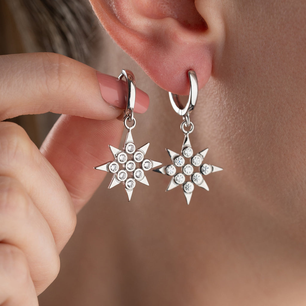 SKY OHRRINGE aus 925 Silber - Eleganter Ohrringe - AURIME