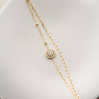 DUO DİAMANTMONTAGE ARMKETTE | 925 SILBER