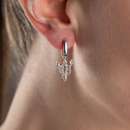 CANCER OHRRINGE aus 925 Silber - Eleganter Ohrringe - AURIME