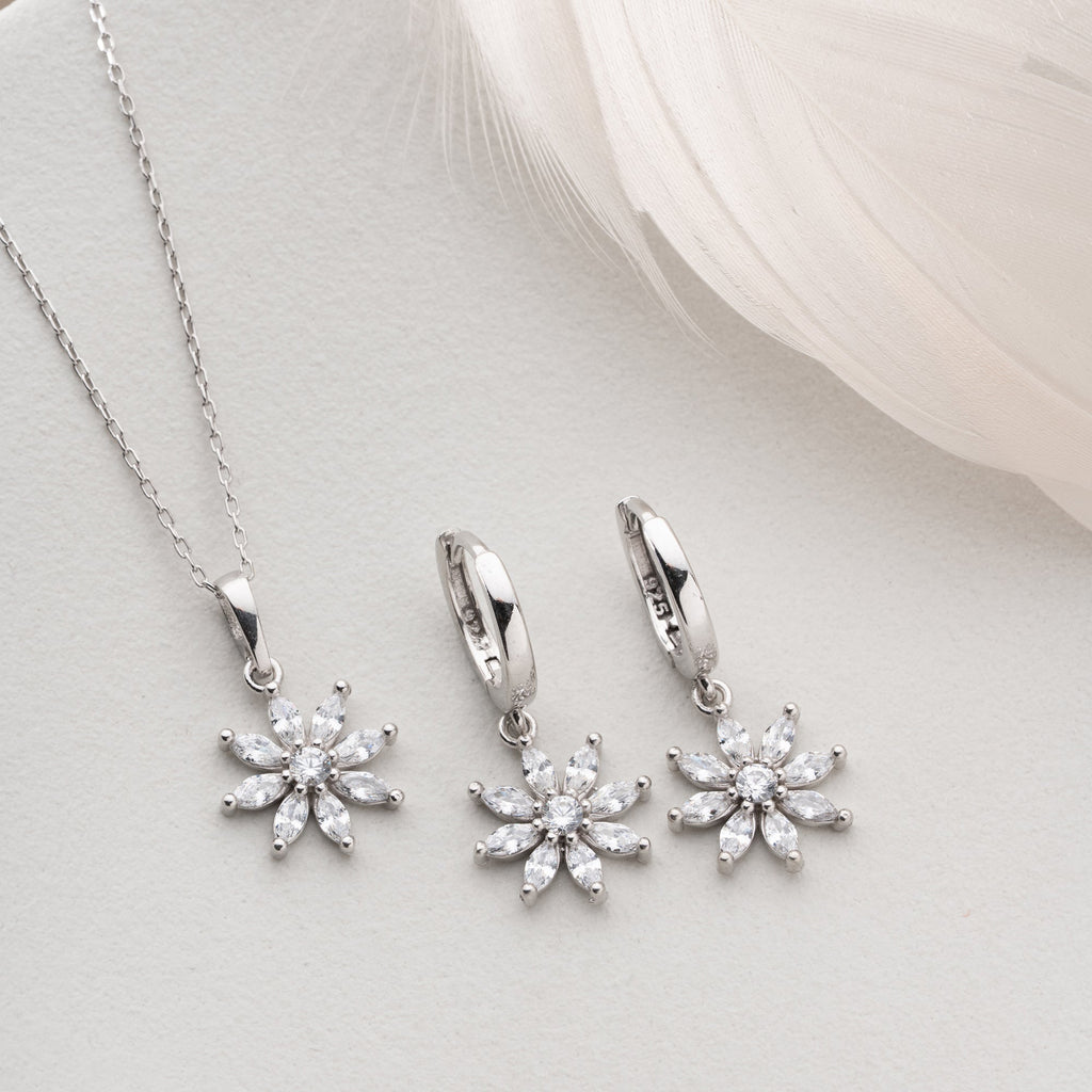 BLUME SET | 925 SILBER