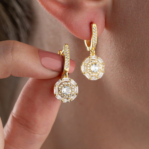 ELLA OHRRINGE aus 925 Silber - Eleganter Ohrringe - AURIME