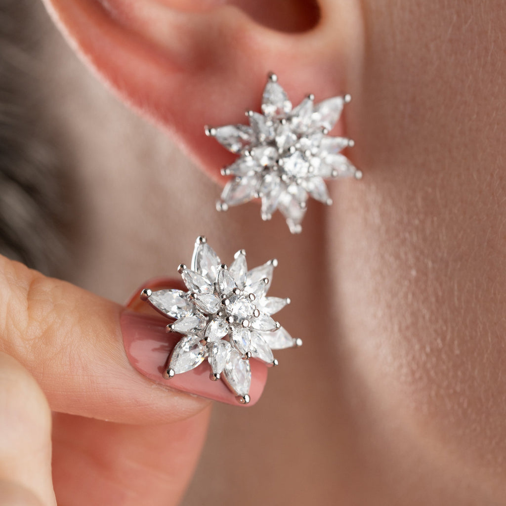 GRACE LOTUS OHRRINGE | 925 SILBER