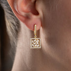 CORAL OHRRINGE aus 925 Silber - Eleganter Ohrringe - AURIME