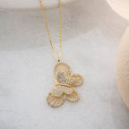 WONDERFULL BUTTERFLY HALSKETTE | 925 SILBER