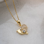 DOLPHIN HEART HALSKETTE | 925 SILBER