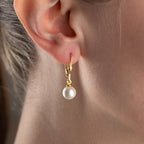 PEARL OHRRINGE aus 925 Silber - Eleganter Ohrringe - AURIME