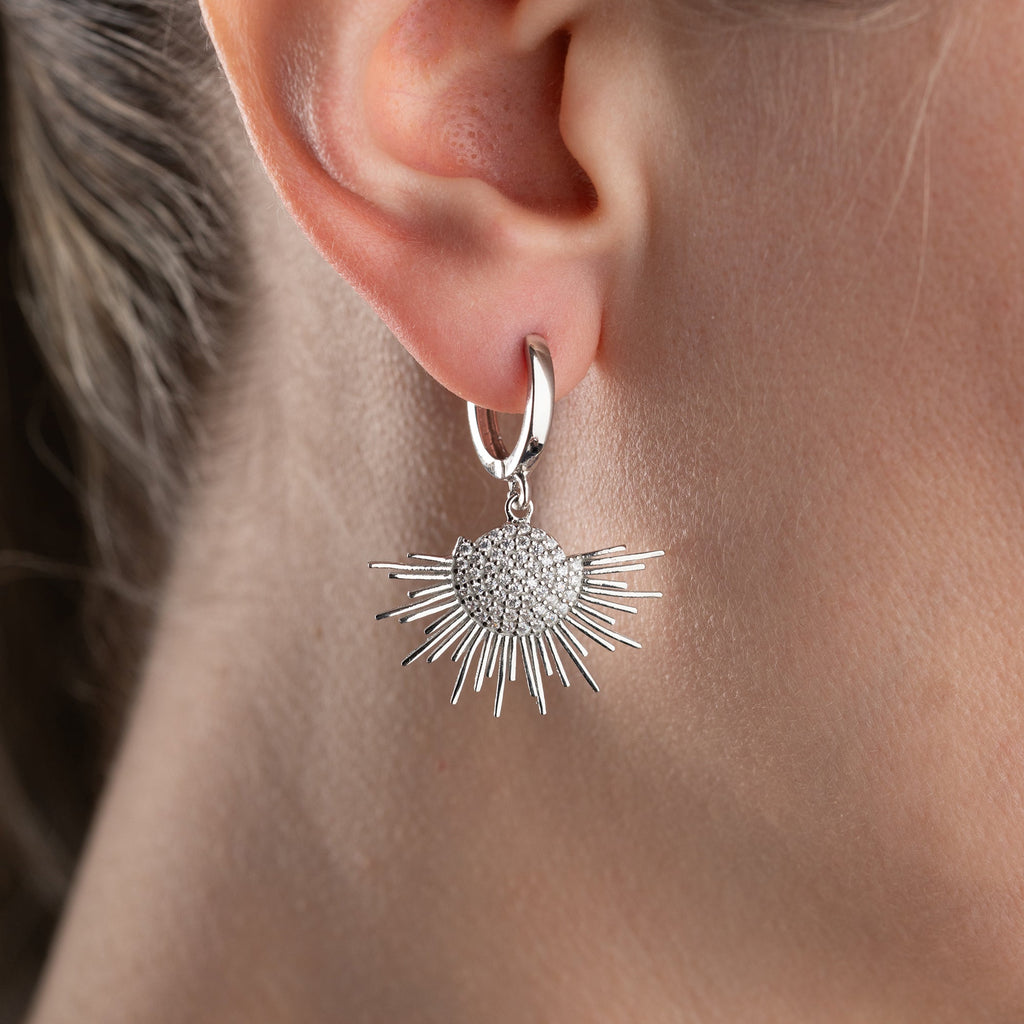 SUN OHRRINGE | 925 SILBER