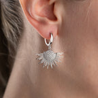 SUN OHRRINGE aus 925 Silber - Eleganter Ohrringe - AURIME