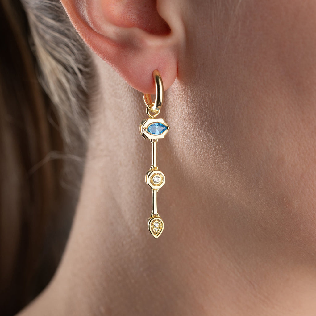 CHANDRA OHRRINGE aus 925 Silber - Eleganter Ohrringe - AURIME