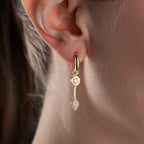 JIVA OHRRINGE aus 925 Silber - Eleganter Ohrringe - AURIME