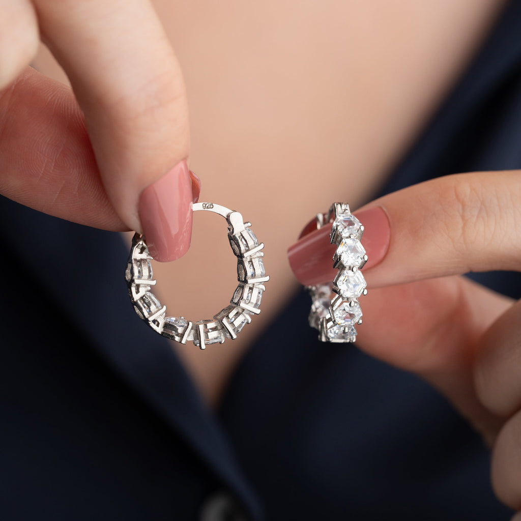 FLEUR OHRRINGE | 925 SILBER