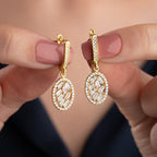 AMARA OHRRINGE aus 925 Silber - Eleganter Ohrringe - AURIME