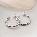 HOCHBLATT  OHRRINGE | 925 SILBER