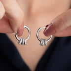CAROLL OHRRINGE aus 925 Silber - Eleganter Ohrringe - AURIME