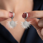 SUN OHRRINGE aus 925 Silber - Eleganter Ohrringe - AURIME