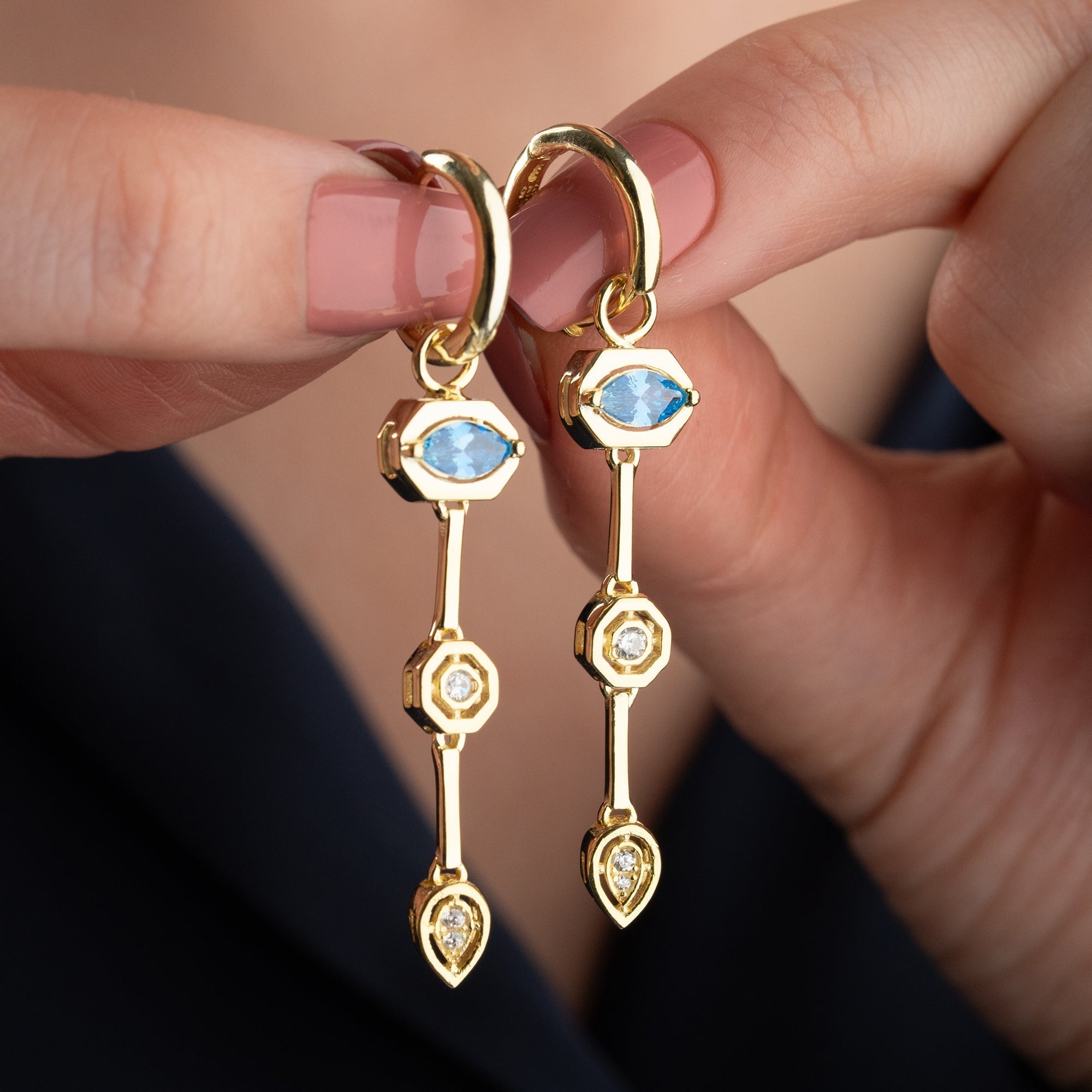 CHANDRA OHRRINGE | 925 SILBER