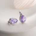 AMETHYSTSTEIN  OHRRINGE | 925 SILBER